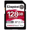 Карта пам'яті Kingston 128GB SDXC class 10 UHS-II U3 Canvas React Plus (SDR2/128GB) - Image 1