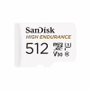 Карта пам'яті SanDisk 512GB microSDXC High Endurance UHS-I U3 V30 + SD adapter (SDSQQNR-512G-GN6IA) - Image 2