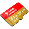 Карта пам'яті SanDisk 64GB microSD class 10 UHS-I Extreme For Action Cams and Dro (SDSQXAH-064G-GN6AA) - Image 4