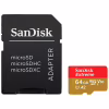 Карта пам'яті SanDisk 64GB microSD class 10 UHS-I Extreme For Action Cams and Dro (SDSQXAH-064G-GN6AA) - Image 1