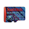 Карта пам'яті SanDisk 256GB microSDXC class 10 UHS-I U3 V30 A2 GamePlay (SDSQXAV-256G-GN6XN) - Image 1