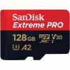 Карта пам'яті SanDisk 128 GB microSDXC UHS-I U3 Extreme Pro+SD Adapter (SDSQXCD-128G-GN6MA) - Image 2