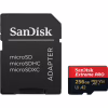 Карта пам'яті SanDisk 256 GB microSDXC UHS-I U3 Extreme Pro+SD Adapter (SDSQXCD-256G-GN6MA) - Image 1