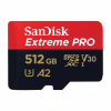 Карта пам'яті SanDisk 512 GB microSDXC UHS-I U3 Extreme Pro+SD Adapter (SDSQXCD-512G-GN6MA) - Image 2
