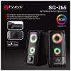 Акустична система Marvo SG-265 Multi-LED USB Black - Image 6