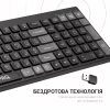 Клавіатура OfficePro SK985B Wireless/Bluetooth Black (SK985B) - Image 9