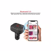 FM модулятор Promate SmarTune 2+ BLUETOOTH 5.0 USB QC 3.0 AUX/SD/USB BLACK (smartune-2+.black) - Image 2