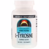 Амінокислота Source Naturals L-Тирозин 500 мг, L-Tyrosine, 100 таблеток (SNS-00190) - Image 1