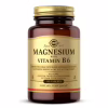 Минералы Solgar Магний с Витамином B6, Magnesium with Vitamin B6, 100 табле (SOL01720) - Image 1