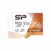 Карта пам'яті Silicon Power 256Gb microSDXC U3 A1 V30 Superior Color 100R/80W + adapter (SP256GBSTXDU3V20AB) - Image 2