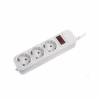 Сетевой фильтр питания Maxxter SPM3-G-10G серый 3 м кабель, 3 розетки (SPM3-G-10G) - Image 1
