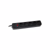 Сетевой фильтр питания Maxxter SPM5-G-6B чорний, 1.8 м кабель, 5 розеток (SPM5-G-6B) - Image 1
