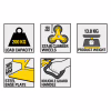 Візок вантажний Stanley до 200кг, розмір платформи 30.5х24см, вага 13,8 кг (SXWT-HT523) - Image 3