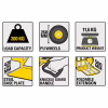 Візок вантажний Stanley до 200 кг, розмір платформи 42х15,5 см, вага 11,6 (SXWT-HT535) - Image 3