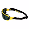 Защитные очки Stanley Rubber Gasket, тонированные, поликарбонатные, с мягкими резиновыми дужками (SYE15-21D) - Image 4