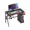 Комп'ютерний стіл GT Racer T-1218 Black (T-1218 (120x60x73) Black) - Image 1