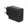 Зарядний пристрій Gembird 1xUSB-A + 1 Type-C (PD20Вт + QC3.0 18Вт) black (TA-UC-PDQC20-01-BK) - Image 5