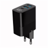 Зарядное устройство Gembird 2хUSB-A (QC3.0 18W) + 1хType-C (PD20W) LCD black (TA-UC-PDQC30LCD-BK-02) - Image 6