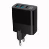 Зарядное устройство Gembird 2хUSB-A (QC3.0 18W) + 1хType-C (PD20W) LCD black (TA-UC-PDQC30LCD-BK-02) - Image 7