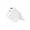 Зарядний пристрій Gembird 1хUSB-A (QC3.0 18W) + 1xType-C (PD 65W) white (TA-UC-PDQC65L-W-01) - Image 2