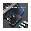 Концентратор VENTION USB 3.1 Type-C to HDMI 4K60Hz/USB 3.0х3/RJ45/PD 87W 6-in-1 Mirrored Surface (TFFHB) - Image 3