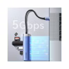 Концентратор Vention USB 3.1 Type-C to HDMI/USB 3.0x3/PD 100W Blue Aluminum Alloy Hub 5-in-1 (TGESB) - Image 6