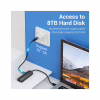Концентратор Vention USB-C to 3xUSB 2.0+MicroUSB+RJ45 100M Ethernet black (TGOBB) - Image 4