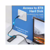 Концентратор VENTION USB 3.1 Type-C to 3xUSB 3.0+MicroUSB+RJ45 100M Ethernet black (TGPBB) - Image 3