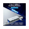 Концентратор VENTION USB 3.1 Type-C to HDMI/USB 3.0x3/SD/TF/PD 100W 7-in-1 (TOPHB) - Image 2