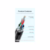 Дата кабель USB-C to USB-C 0.5m USB2.0 60W (20V/3A) angle 90° Gray Aluminum Alloy Vention (TRAHD) - Image 11