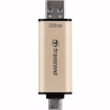 USB флеш накопичувач Transcend 256GB JetFlash 930 Gold-Black USB 3.2/Type-C (TS256GJF930C) - Image 5