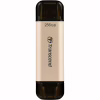 USB флеш накопичувач Transcend 256GB JetFlash 930 Gold-Black USB 3.2/Type-C (TS256GJF930C) - Image 1