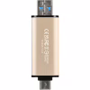 USB флеш накопичувач Transcend 512GB JetFlash 930C Gold-Black USB 3.2/Type-C (TS512GJF930C) - Image 6