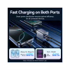 Зарядний пристрій Vention 2xUSB-C PD45W GaN + cable USB-C to USB-C 1.0m black gray (TZ-FCDH0-EU) - Image 6