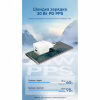 Зарядний пристрій Vention 1xUSB-C PD30W + 1xUSB QC3.0 30W GaN + cable USB-C to USB-C 1.0m white (TZ-FEQW0-EU-01) - Image 6