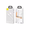 Дата кабель USB 2.0 AM to Micro 5P 1.5m 2.1A Simple WisdomKit (2PCS) white Baseus (TZCAMZJ-02) - Image 4