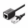 Патч-корд 3м F/UTP cat 6 RJ-45 Extension black Ugreen (U_11282) - Image 1