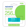 USB флеш накопичувач ADATA 256GB UC310 Eco Green USB 3.2 (UC310E-256G-RGN) - Image 5