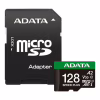 Карта пам'яті ADATA 128GB microSD class 10 UHS-I U3 V30 A2 Speed Plus (UD128GUI3V30A2SP-RA1) - Image 1