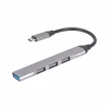 Концентратор Gembird USB-C to 1xUSB 3.1 + 3xUSB 2.0 silver (UHB-CM-U3P1U2P3-03) - Image 1