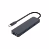 Концентратор Gembird USB-C UHB-U3P4-01 4 ports USB 3.1 (UHB-CM-U3P4-01) - Image 1