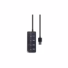 Концентратор Gembird 4 ports (1xUSB3.1+3xUSB2.0) switch black (UHB-U3P1U2P3P-01) - Image 5