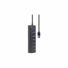 Концентратор Gembird 7 ports (1xUSB3.1+6xUSB2.0) switch black (UHB-U3P1U2P6P-01) - Image 4