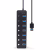Концентратор Gembird USB 3.0 7 ports (UHB-U3P7P-01) - Image 4