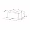 Витяжка кухонна Eleyus UNIA 1200 LED 52 WH - Image 12