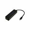 Переходник Dynamode USB 3.1 Type-C - RJ45 Gigabit Lan, 3*USB 3.0 (USB3.1-TypeC-RJ45-HUB3) - Image 1