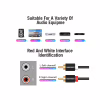 Кабель мультимедийный 2xRCA M to 2xRCA M 1.0m black Vention (VAB-R06-B100) - Image 6
