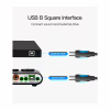 Кабель для принтера USB 2.0 AM/BM 1.0m black Vention (VAS-A16-B100) - Image 4