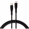 Дата кабель USB-C to USB-C 2.0m 60W Silicon Black Vinga (VCDCCC262SB) - Image 1