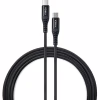Дата кабель USB-C to USB-C 1.0m 60W Nylon Vinga (VCDCCCM331) - Image 1